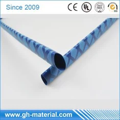 Blauwe antislip Heat Shrink mouw buis voor de visserij Gear Rod Grips